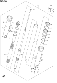 Front Damper (Model K3/K4)