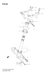 Steering Stem (Dr-Z125 E33)