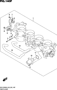 Throttle Body (Gsx-S1000yal9 E33)