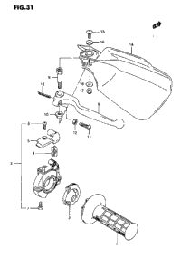 Right Knuckle Cover (Model K/L/M)