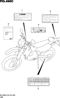 Label (Dr-Z400sl9 E33)