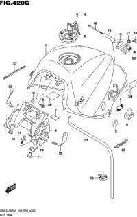 Fuel Tank (Gsx-S1000al8 E33)
