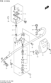 Rear Master Cylinder (Dr-Z400s)