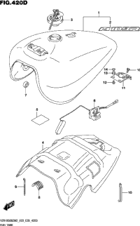 Fuel Tank (E33)(See Note 1) 420D