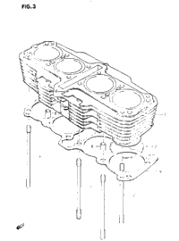 Cylinder (Gs1150es3/Ese -E.No.101424)
