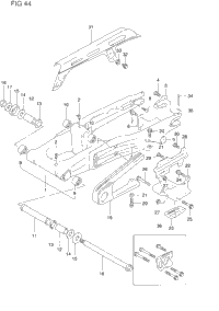 Rear Swinging Arm (Model L/M/N)