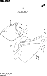 Frame Cover (Dr-Z400sl9 E03)
