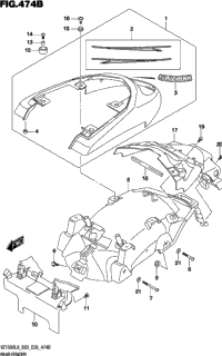 Rear Fender 474B