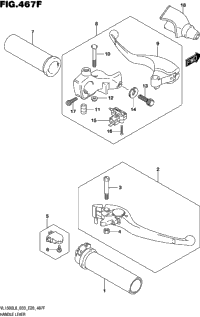 Handle Lever (Vl1500tl8 E28)