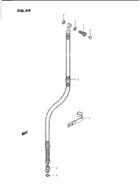 Front Brake Hose