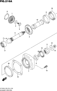 Secondary Drive Gear