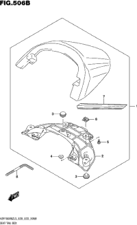 Seat Tail Box (Vzr1800bzl5 E33)