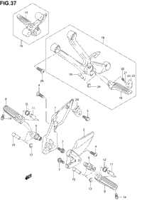 Footrest (Sv1000sk3)