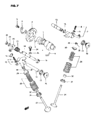 Cam Shaft - Valve (Model L/M/N/P)
