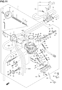 Carburetor (Model K1/K2/K3/K4)
