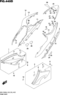 Frame Cover (Gsx-S1000azl8 E28)