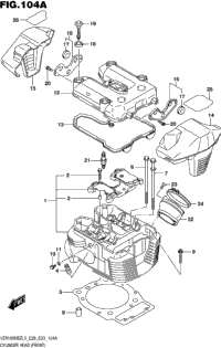 Cylinder Head (Front) (Vzr1800bzl5 E28)