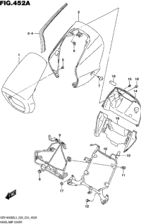 Headlamp Cover (Vzr1800bzl5 E28)