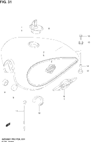 Fuel Tank (Model K3)