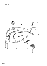 Fuel Tank (Gn400t