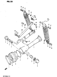 Rear Swinging Arm (Model Z)