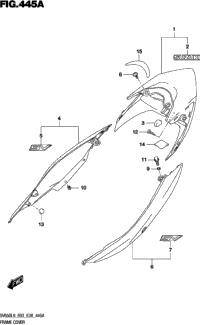 Frame Cover (Sv650l9 E03) (For Yvb,Qeb)