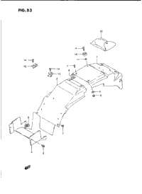 Rear Fender (Model P)