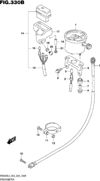 Speedometer (Dr200sl5 E28)
