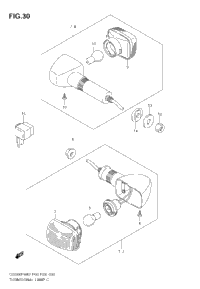 Turnsignal Lamp (Gs500h E28, E95)