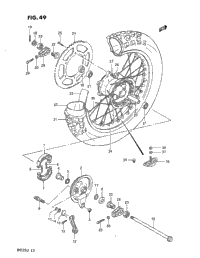 Rear Wheel (Model G)