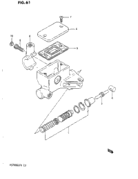 Clutch Master Cylinder (Vs700glfg/Glefg/Glfh/Glefh)