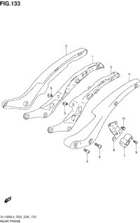 Rear Frame (Vl1500l4 E03)