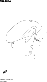 Front Fender (Gsx-R600l7 E03)