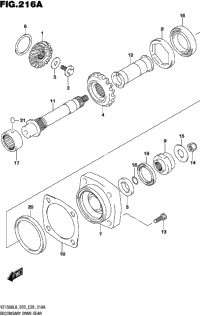Secondary Drive Gear