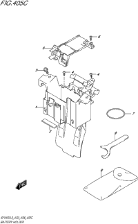 Battery Holder (Sfv650l5 E33)