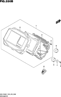 Speedometer (Gsx-R1000l7 E28)