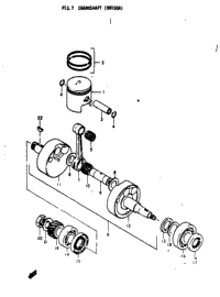 Crankshaft (Rm100a)