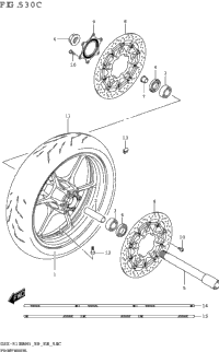Front Wheel (Gsx-R1000rza)