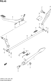 Stand Rear Brake