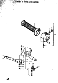 Rh Handle Switch (Gs750b)