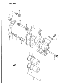 Front Caliper (Model L/M/)