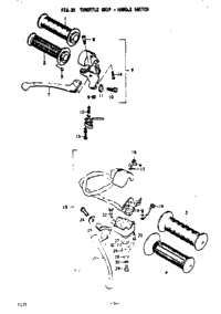 Throttle Grip - Handle Switch