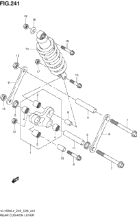 Rear Cushion Lever (Vl1500l4 E03)