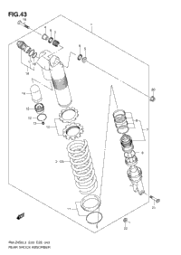 Rear Shock Absorber (Rm-Z450l3 E28)
