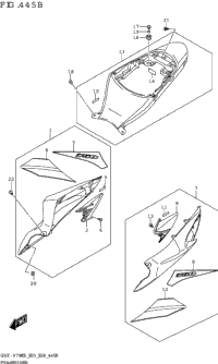 Frame Cover (Gsx-R750z)