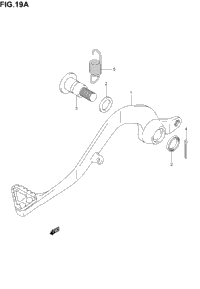 Rear Brake (Model K5/K6)