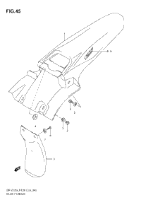 Rear Fender (Dr-Z125l3 E28)
