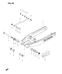 Rear Swinging Arm