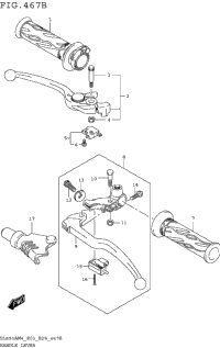 Handle Lever (Dl650am4 E28)
