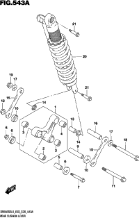 Rear Cushion Lever